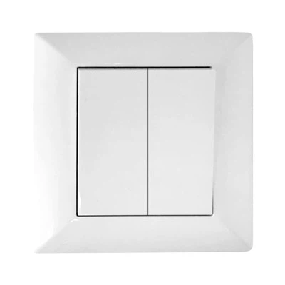 Endoll de paret de doble interruptor